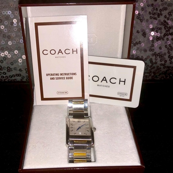 Coach Jewelry - Coach Stainless Steel Two-tone Watch
